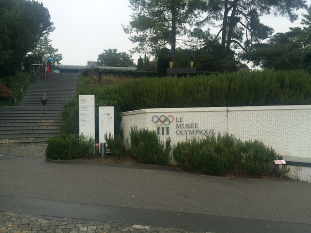 オリンピック博物館外観